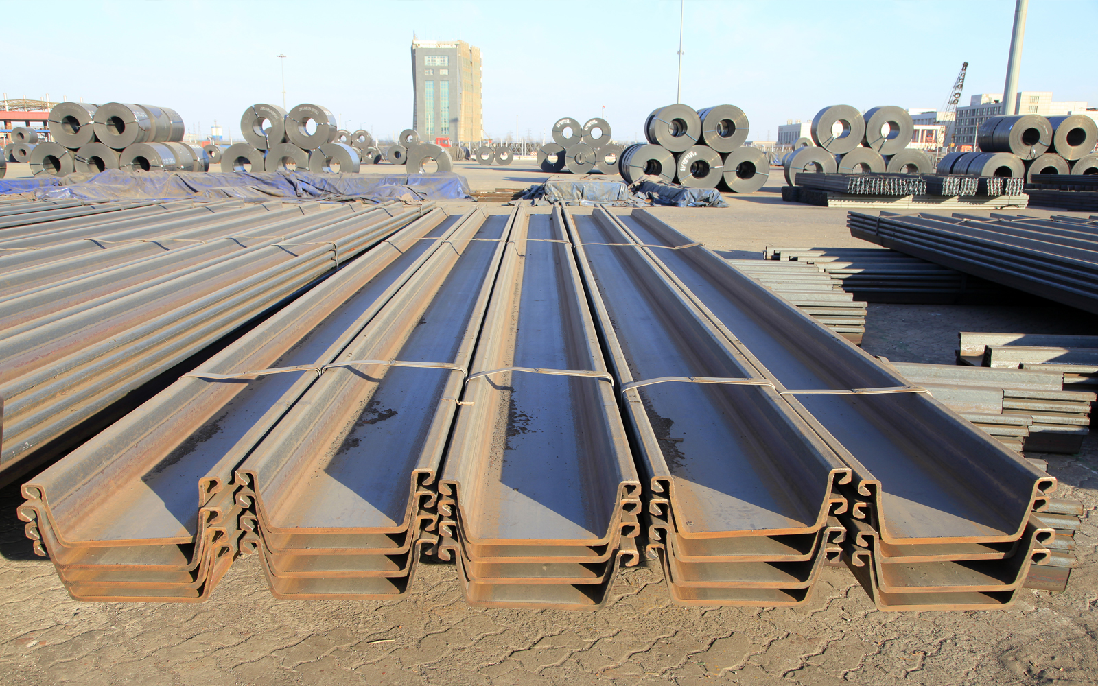 Steel piling