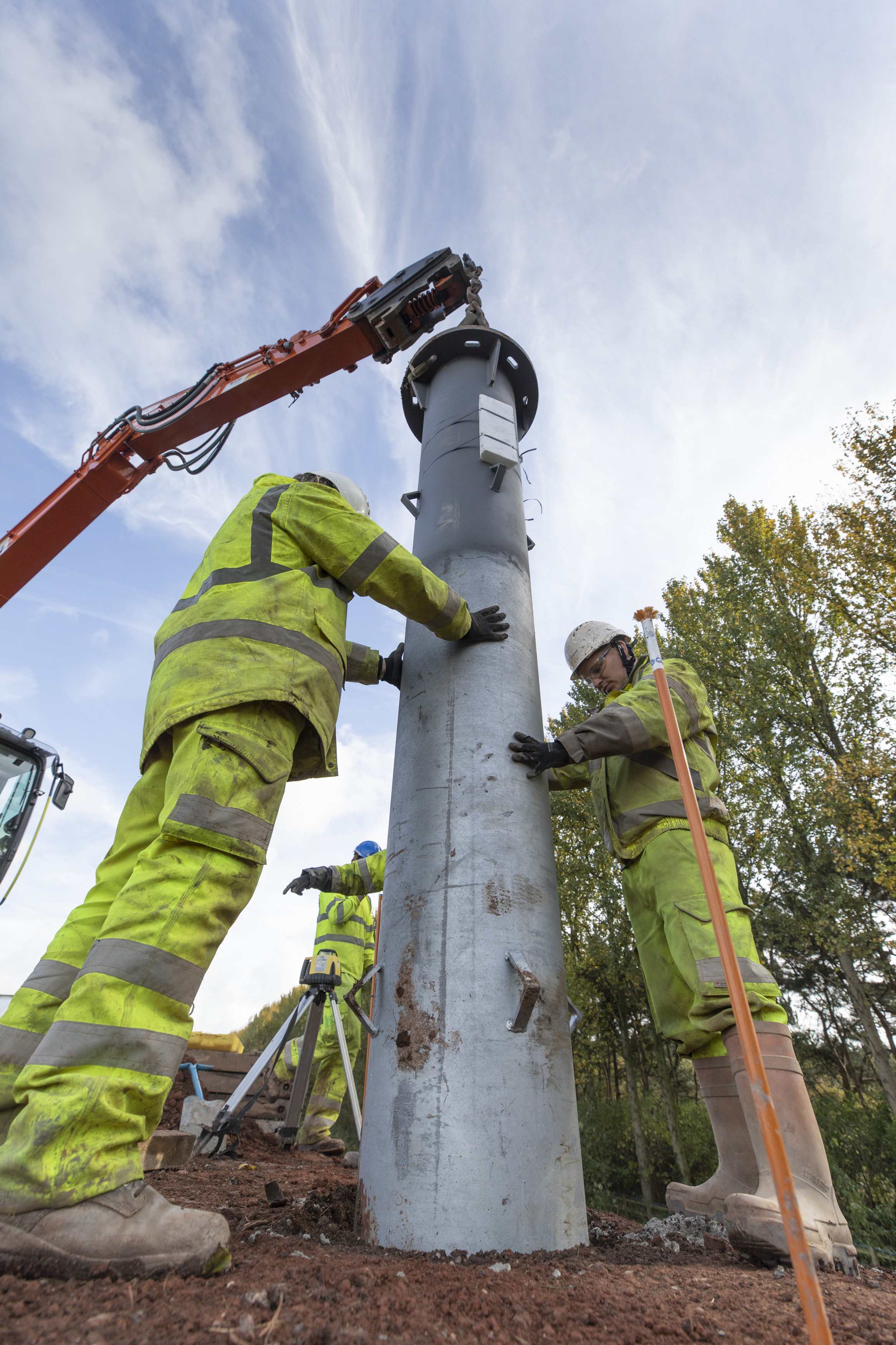 Steel piling